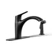 Kohler Rival Single-handle kitchen sink faucet with side sprayer