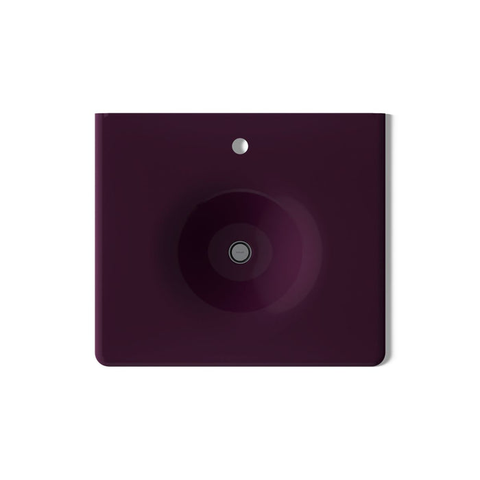 Kohler Iron/Impressions 25" Enameled cast iron vanity top with integrated round sink