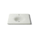 Kohler Iron/Impressions 25" Enameled cast iron vanity top with integrated round sink