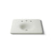KOHLER K-3048-8 Iron/Impressions 25" Enameled cast iron vanity top with integrated round sink, dune - view 5