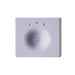 KOHLER K-3048-8 Iron/Impressions 25" Enameled cast iron vanity top with integrated round sink, lavender grey - view 2