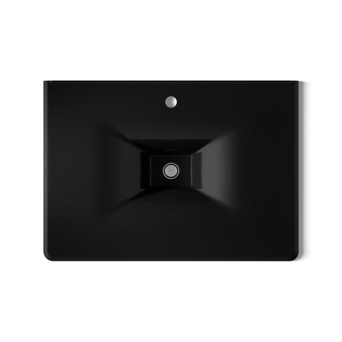 KOHLER K-3049-1 Iron/Impressions 31" Enameled cast iron vanity top with integrated rectangular sink