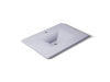 KOHLER K-3049-1 Iron/Impressions 31" Enameled cast iron vanity top with integrated rectangular sink, lavender grey