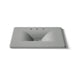 KOHLER K-3049-8 Iron/Impressions 31" Enameled cast iron vanity top with integrated rectangular sink, basalt - view 4