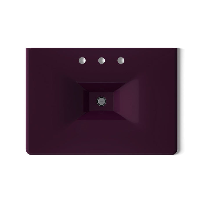 Kohler Iron/Impressions 31" Enameled cast iron vanity top with integrated rectangular sink