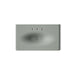 KOHLER K-3051-8 Iron/Impressions 37" Enameled cast iron vanity top with integrated oval sink, basalt - view 2