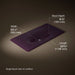 KOHLER K-3052-1 Iron/Impressions 43" Enameled cast iron vanity top with integrated oval sink, black plum - view 4