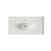 KOHLER K-3052-1 Iron/Impressions 43" Enameled cast iron vanity top with integrated oval sink, dune - view 2