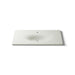 KOHLER K-3052-1 Iron/Impressions 43" Enameled cast iron vanity top with integrated oval sink, dune - view 5