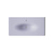 KOHLER K-3052-1 Iron/Impressions 43" Enameled cast iron vanity top with integrated oval sink, lavender grey - view 3