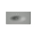 KOHLER K-3052-8 Iron/Impressions 43" Enameled cast iron vanity top with integrated oval sink, basalt - view 2