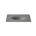 KOHLER K-3052-8 Iron/Impressions 43" Enameled cast iron vanity top with integrated oval sink, basalt - view 5