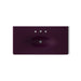 KOHLER K-3052-8 Iron/Impressions 43" Enameled cast iron vanity top with integrated oval sink, black plum - view 2