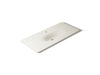 KOHLER K-3053-1 Iron/Impressions 49" Enameled cast iron vanity top with integrated oval sink, biscuit