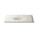 KOHLER K-3053-1 Iron/Impressions 49" Enameled cast iron vanity top with integrated oval sink, biscuit - view 5