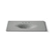 KOHLER K-3053-8 Iron/Impressions 49" Enameled cast iron vanity top with integrated oval sink, basalt - view 5