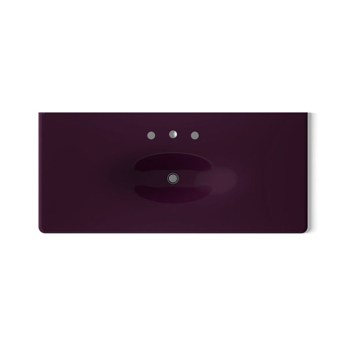 Kohler Iron/Impressions 49" Enameled cast iron vanity top with integrated oval sink