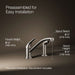 Kohler Jolt Single-handle kitchen sink faucet with side sprayer
