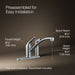 KOHLER K-30615 Jolt Single-handle kitchen sink faucet with side sprayer