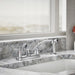 KOHLER K-30616 Jolt Two-handle kitchen sink faucet with side sprayer