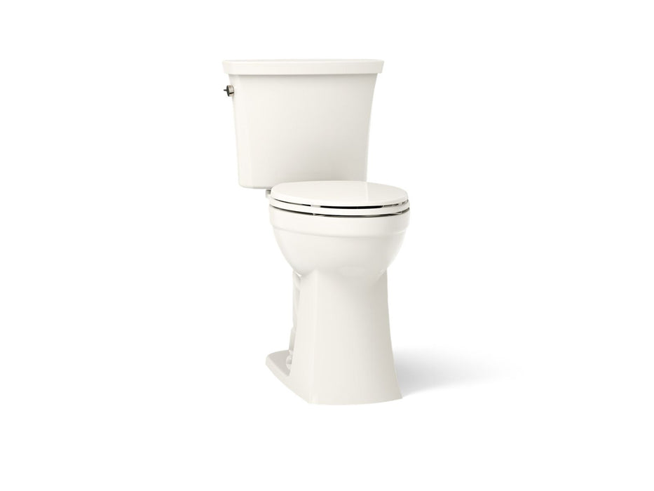 KOHLER K-30688 Kelston ContinuousClean Tall Two-piece Elongated Toilet, 1.28 GPF