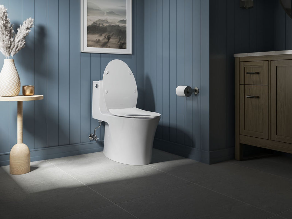 KOHLER K-30780 Carbyne Quiet-Close Elongated Toilet Seat