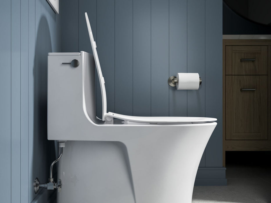 KOHLER K-30780 Carbyne Quiet-Close Elongated Toilet Seat