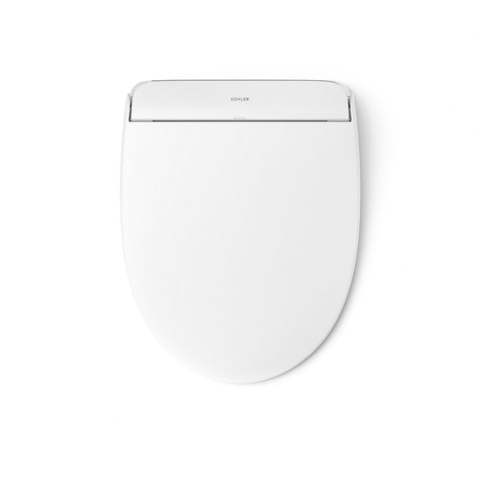 Kohler PureWash Round-front bidet toilet seat with remote control