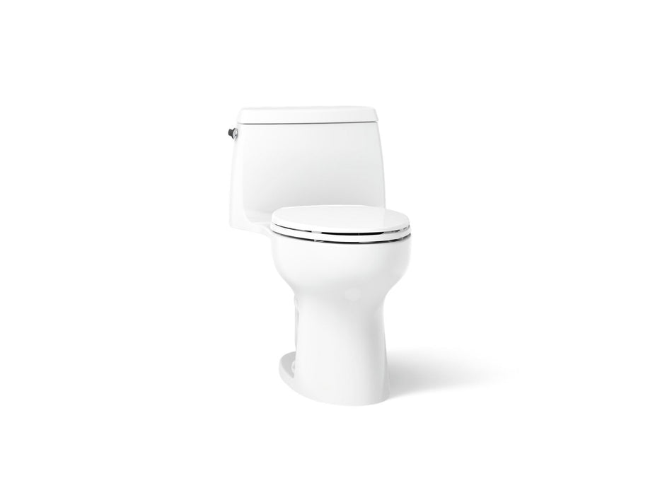 Kohler Santa Rosa One-piece compact elongated toilet, 1.28 gpf