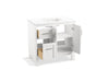 Kohler Quo 36" bathroom vanity cabinet with sink and quartz top