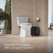 Kohler 3-gallon open-top trash can