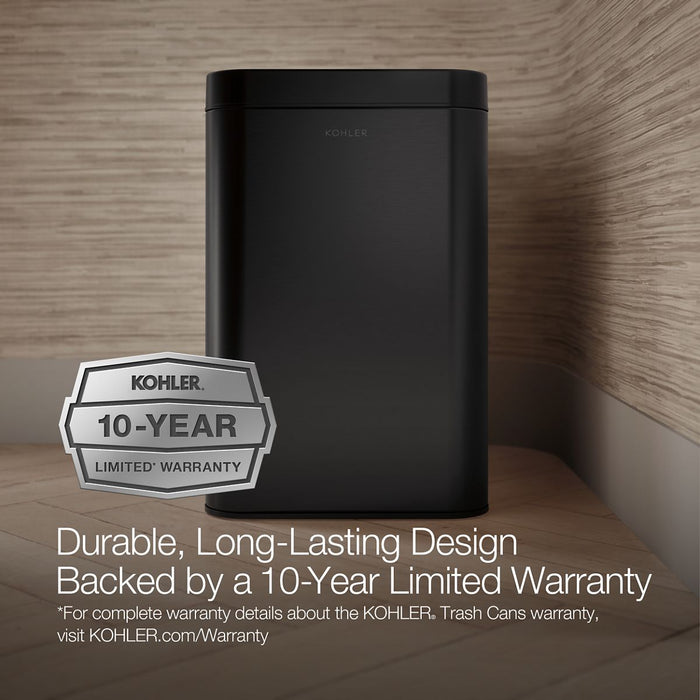Kohler 6-1/2-gallon open-top trash can