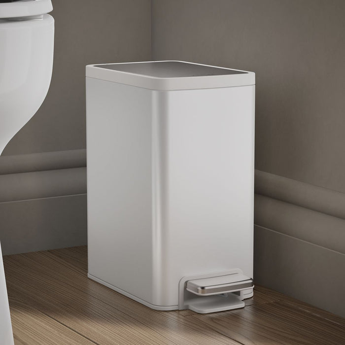 Kohler 1-1/2-gallon step trash can