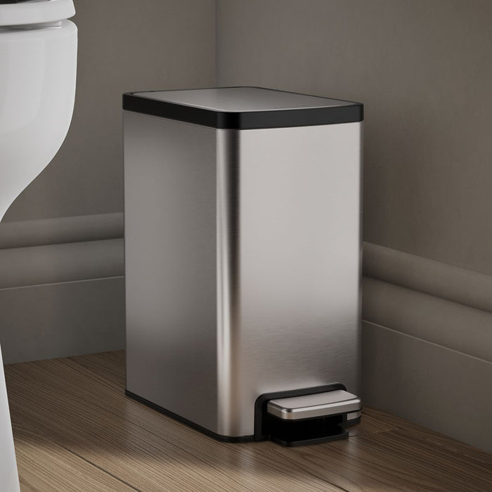 Kohler 1-1/2-gallon step trash can