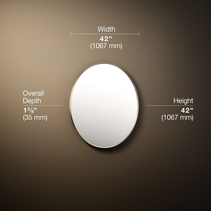 3/4 view of product with dimensions
