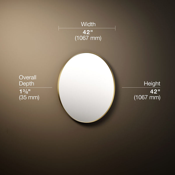 3/4 view of product with dimensions