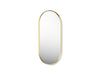 KOHLER K-31371 Essential 18" x 36" capsule framed mirror