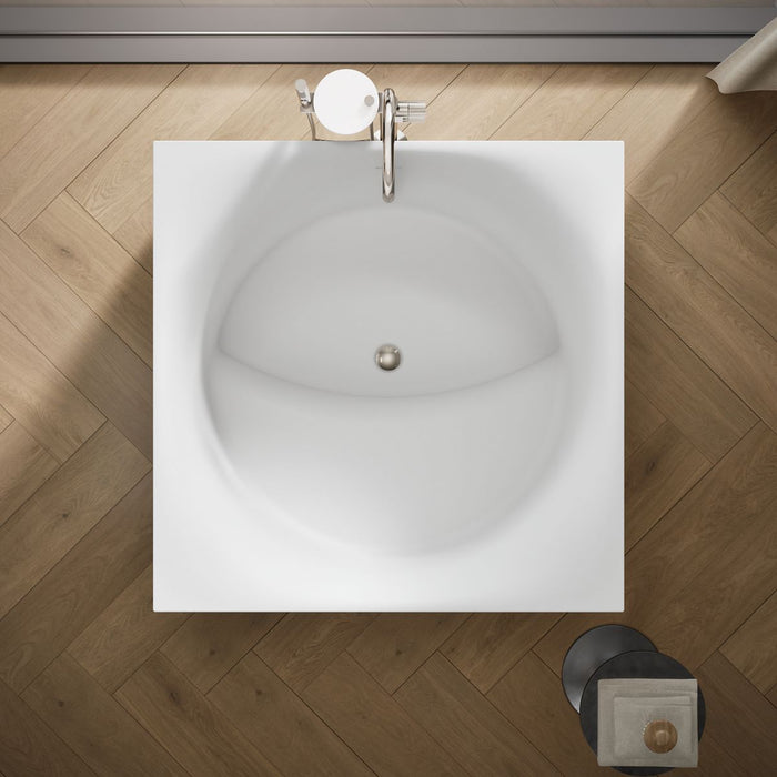 Kohler Stillness 46" x 46" freestanding bath