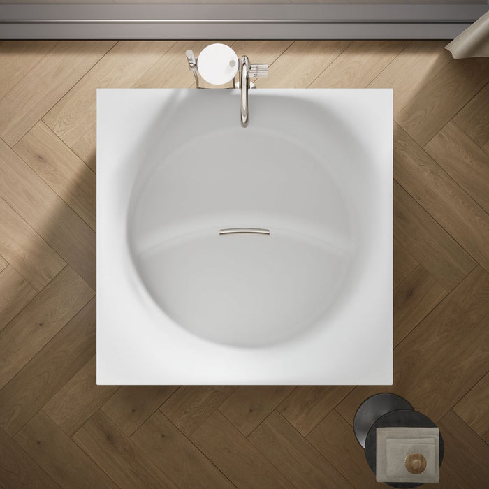KOHLER K-31404-PF Stillness 46" x 46" freestanding bath