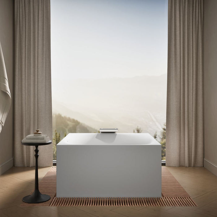 KOHLER K-31405-INF Stillness 72" x 72" freestanding bath