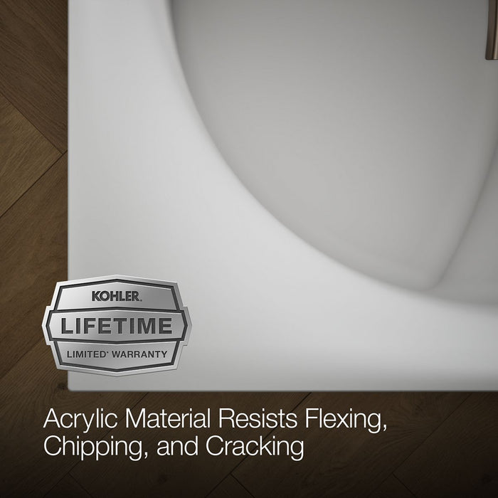Kohler Stillness 46" x 46" freestanding bath