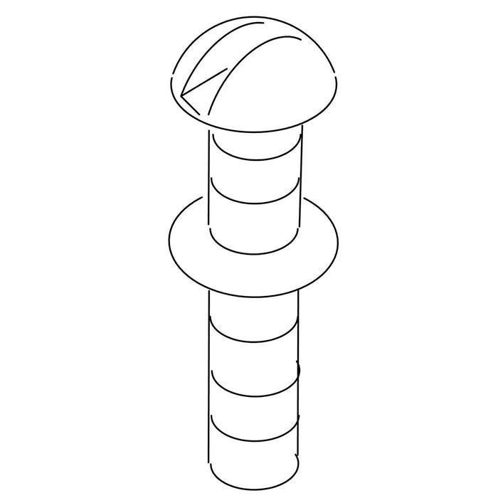 KOHLER K-31491 Screw 8-32 X 1/2 Round Head
