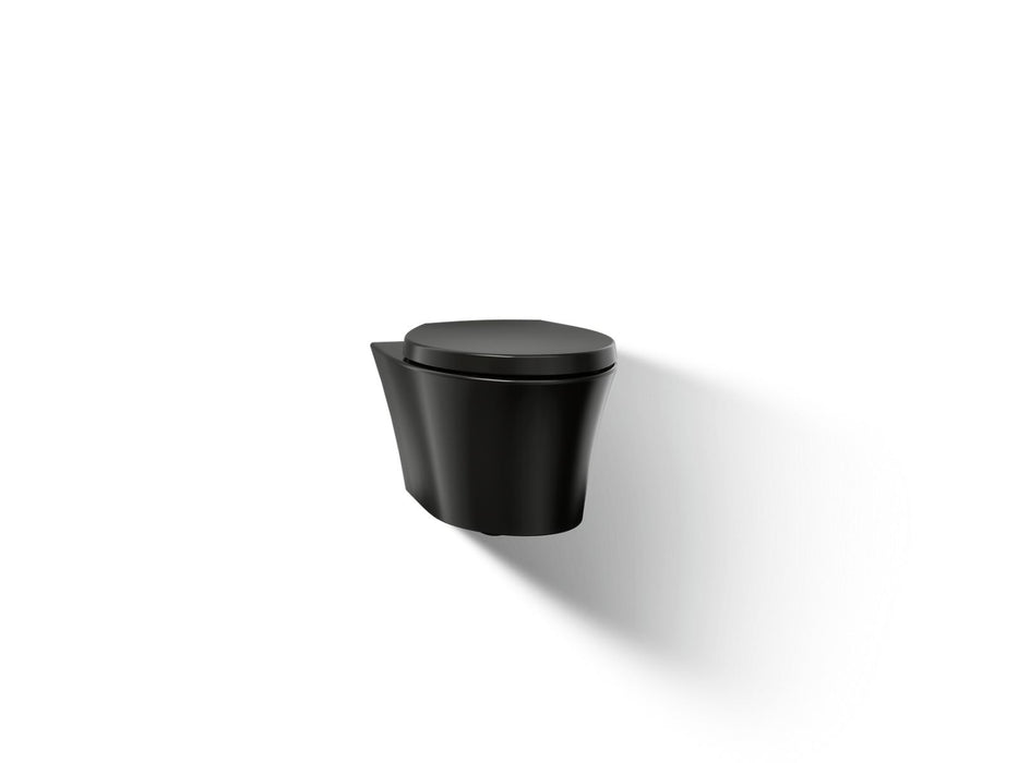 Kohler Veil Wall-hung compact elongated toilet, dual-flush