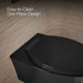 Kohler Veil Wall-hung compact elongated toilet, dual-flush