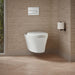 Kohler Veil Wall-hung compact elongated toilet, dual-flush