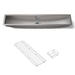KOHLER K-3156 Undertone Trough 43" undermount single-bowl kitchen sink, stainless steel - view 4
