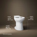 KOHLER Cimarron Elongated toilet bowl