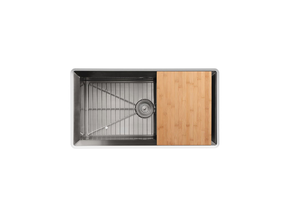 KOHLER K-3158 Poise 33" undermount single-bowl kitchen sink