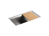 KOHLER K-3158 Poise 33" undermount single-bowl kitchen sink