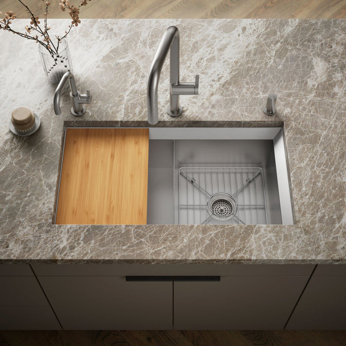 KOHLER K-3159 Poise 33" undermount double-bowl kitchen sink